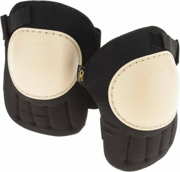 CLC V230 Easy Swivel Plastic Cap Knee Pads with Hook & Loop Straps, 1 Pair