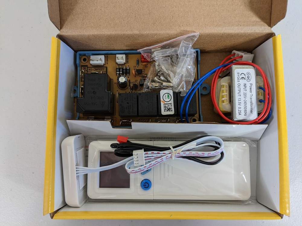 Universal A/C Heatpump Control System QD-U02B+(M) 220-240V with remote