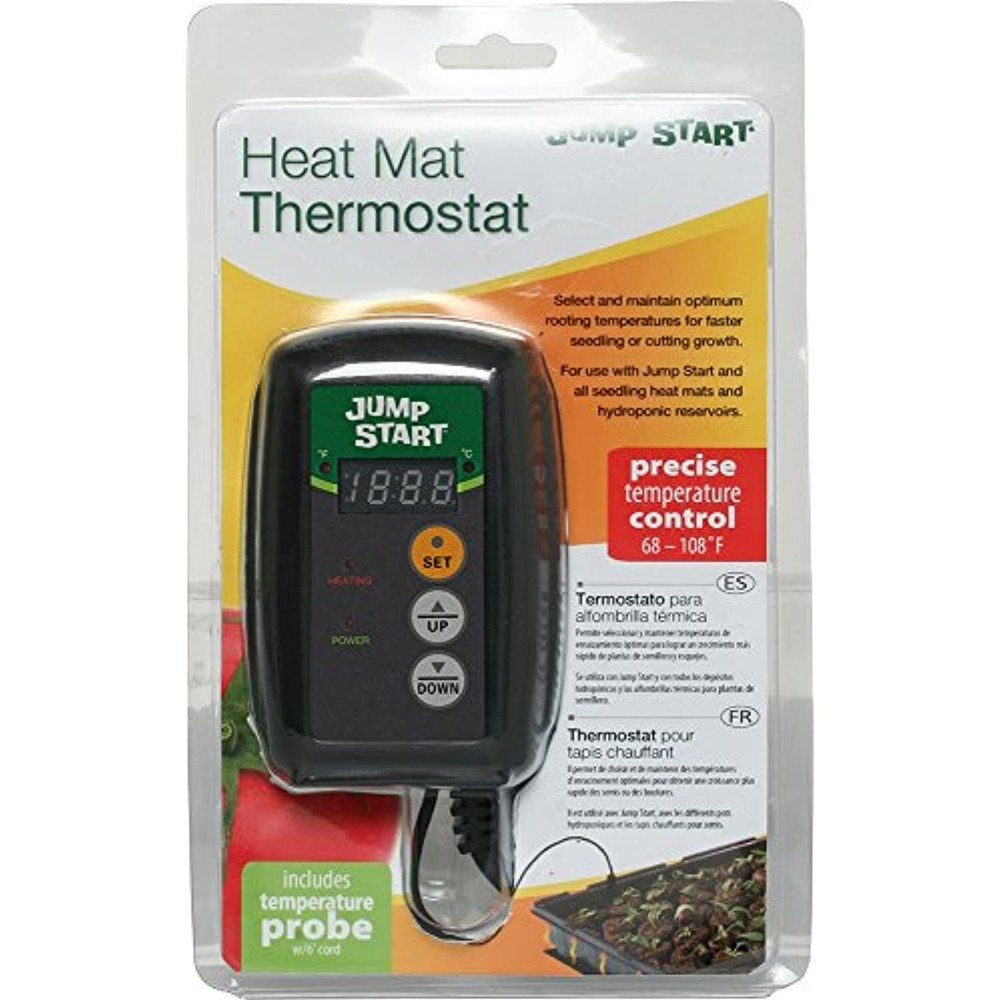 Jump Start JumpStart MTPRTC UL Listed Digital Controller Germination Heat Mat