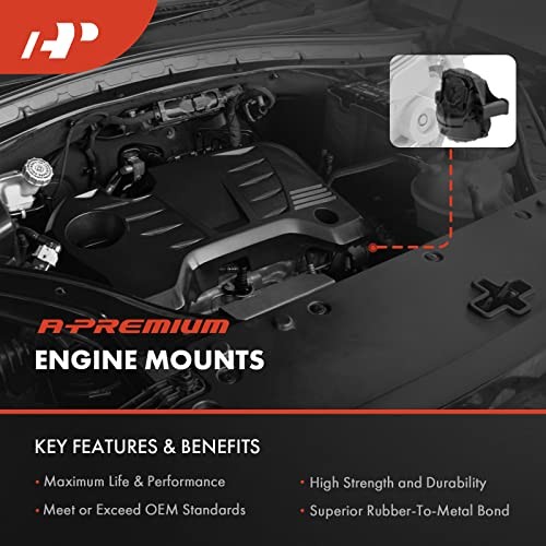 2PCS Front Left and Right Engine Motor Mount Kit Compatible with Mercedes