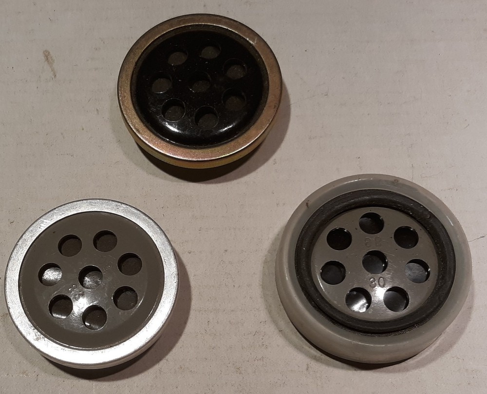 One 3 piece Lot, Telephone Handset Transmitters.