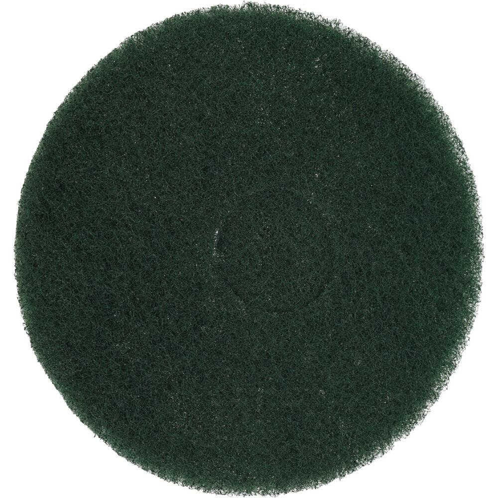 PRO SOURCE Floor Stripping Pads: 5 Pack, Green Coarse Polyester, 13" Diameter