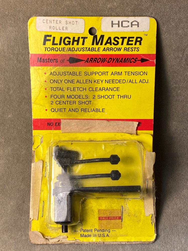 Flight Master Arrow Roller Rest - HCA