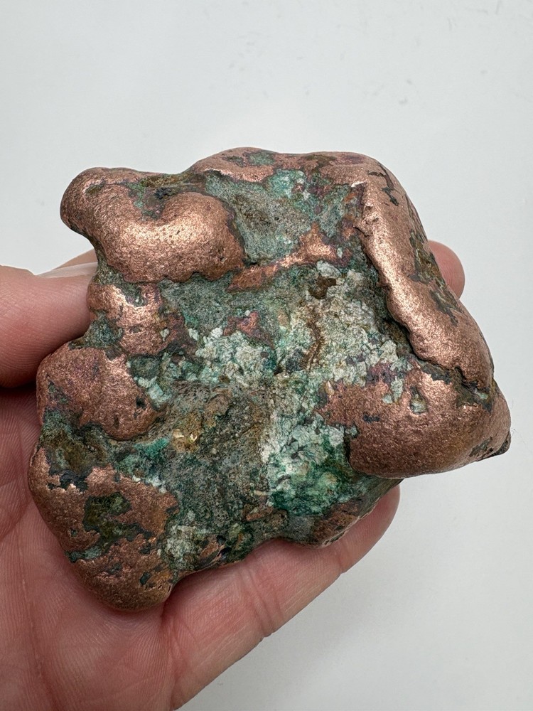 Pure Solid Native Michigan Float Copper Mineral Display Specimen Upper Peninsula