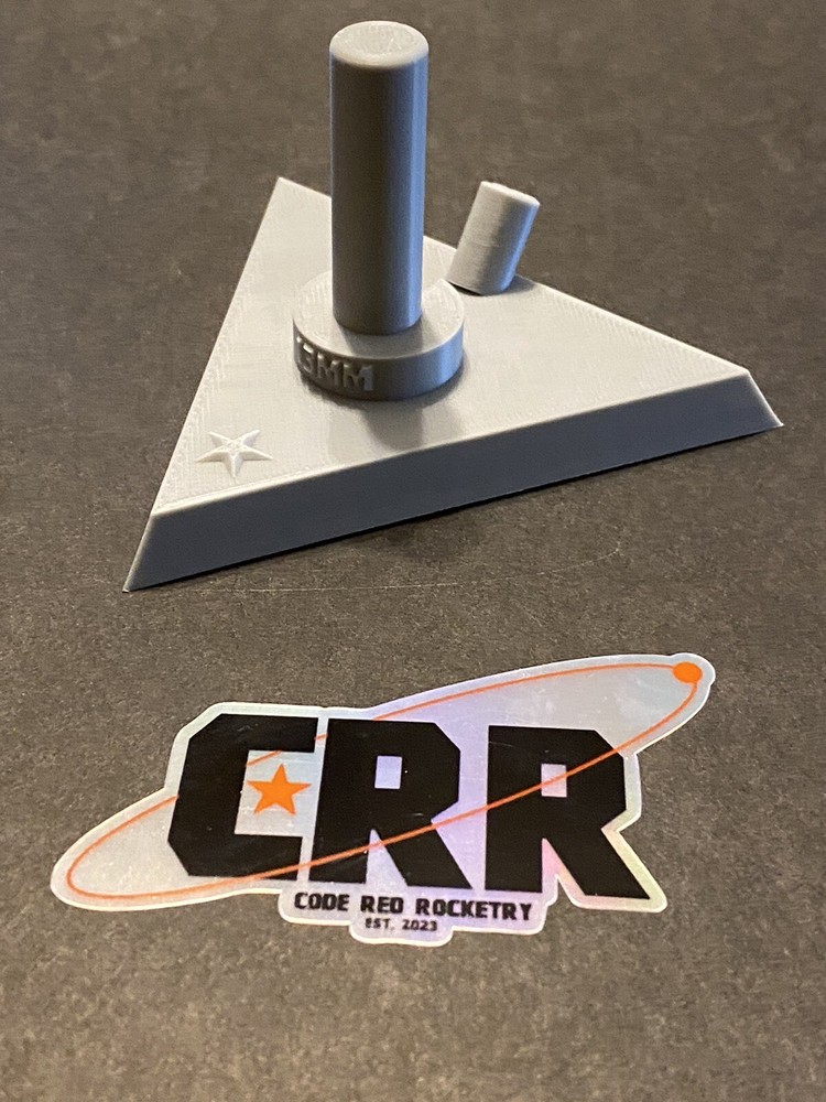 Model Rocket Display Stands-6.5, 13, 18, & 24MM Available! By Code Red Rocketry!