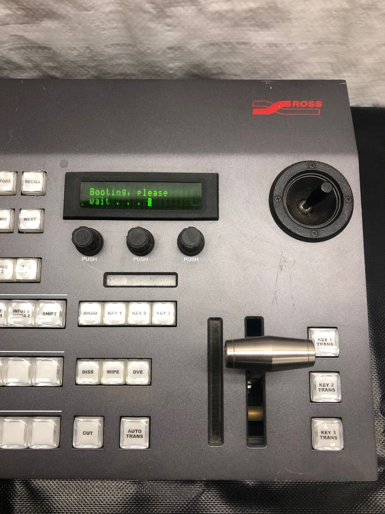 Ross Crossover 12 Panel 4801AR-220 Video Production Unit