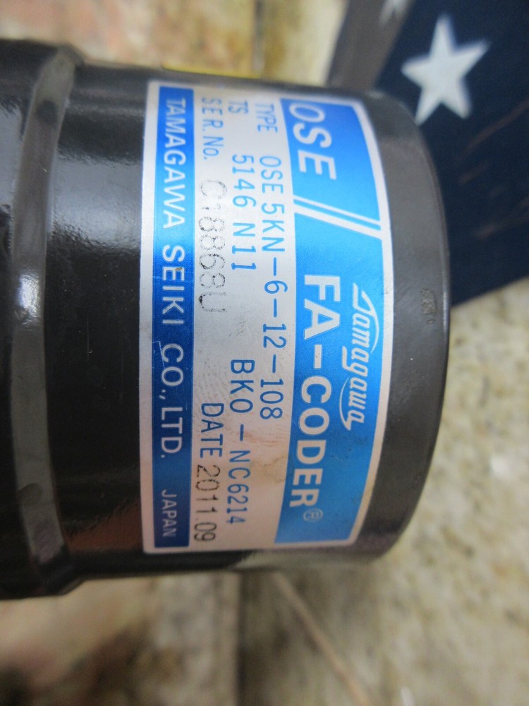 TAMAGAWA OSE5KN-6-12-108 ENCODER WARRANTY