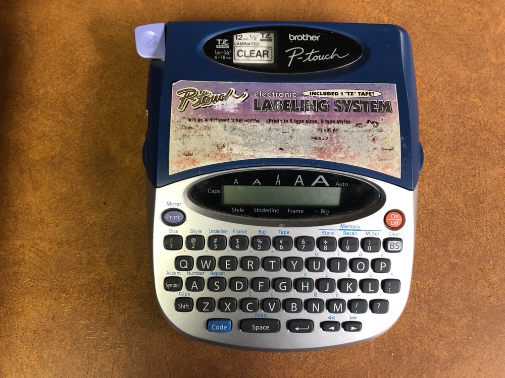 Brother P-Touch PT-1750 Label Thermal Printer with Case