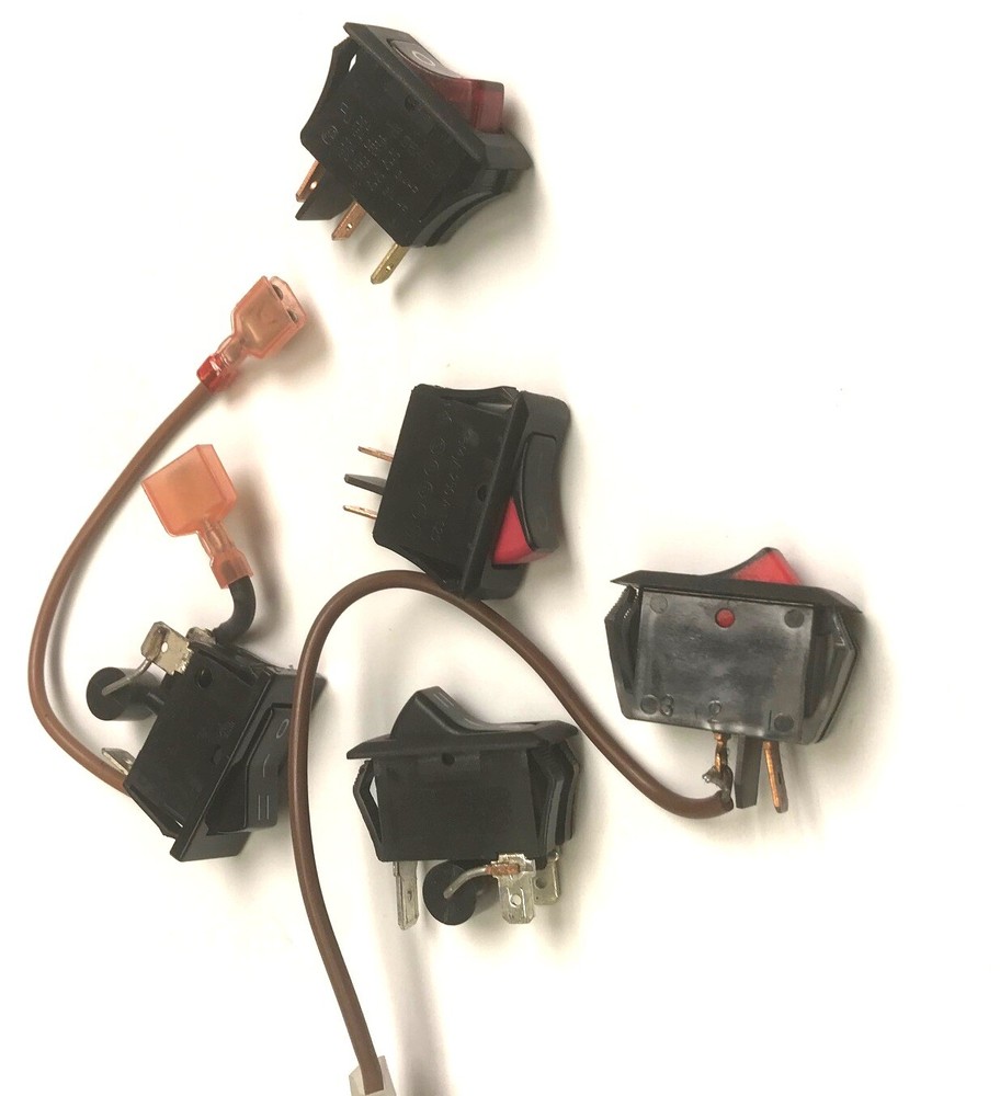 Assorted Oreck Switch's With or Without Diode 1 or two Speeds to choose From