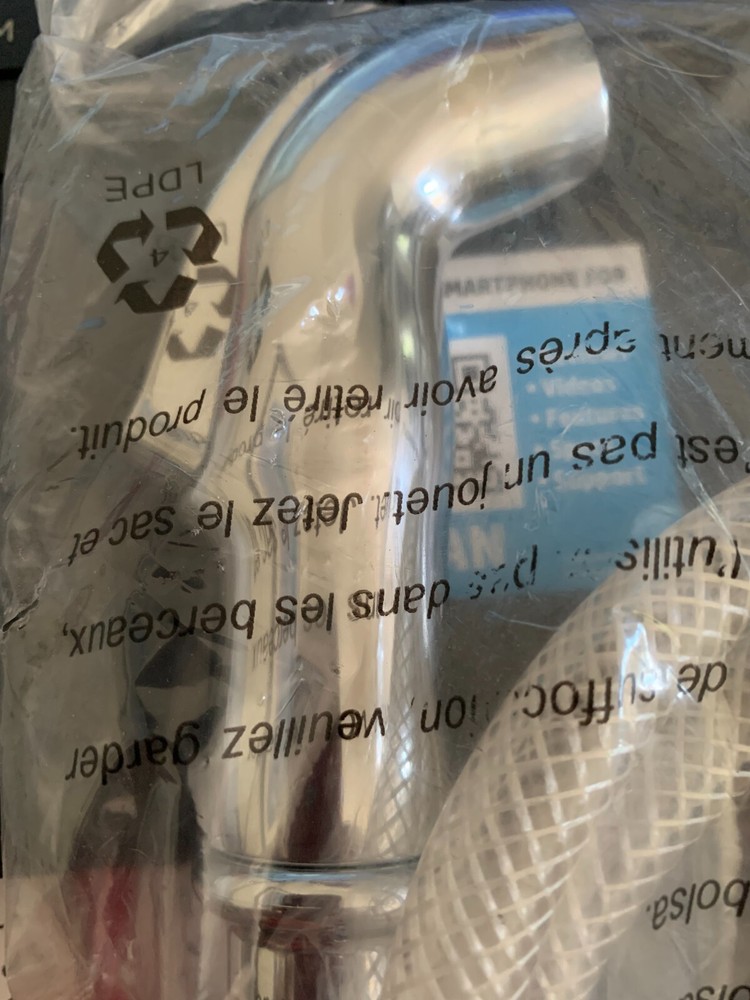 Peerless RP54807 Spray Hose Assembly & Spray Support Chrome