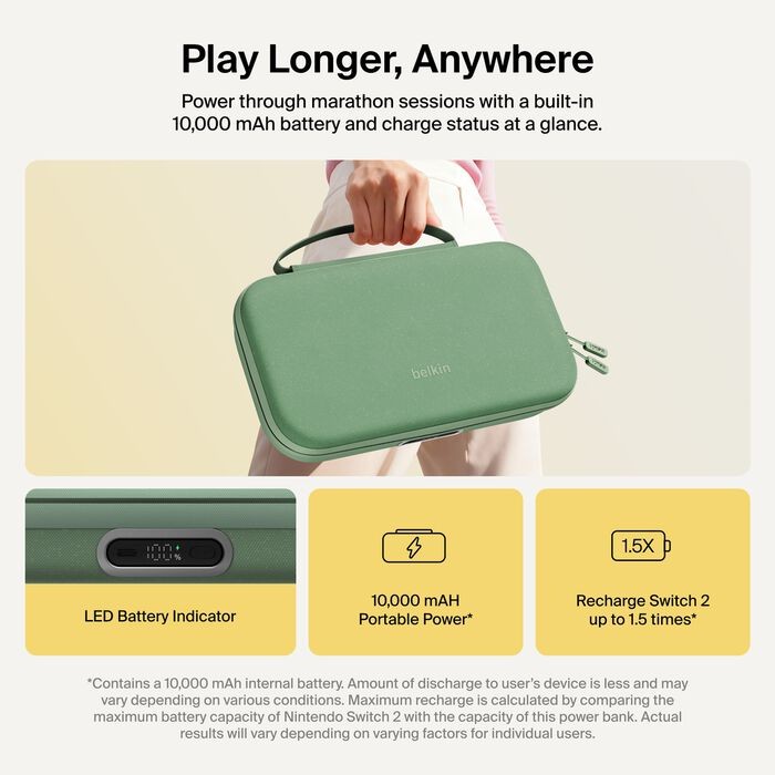 Gaming Charging Case Pro 30W, Green