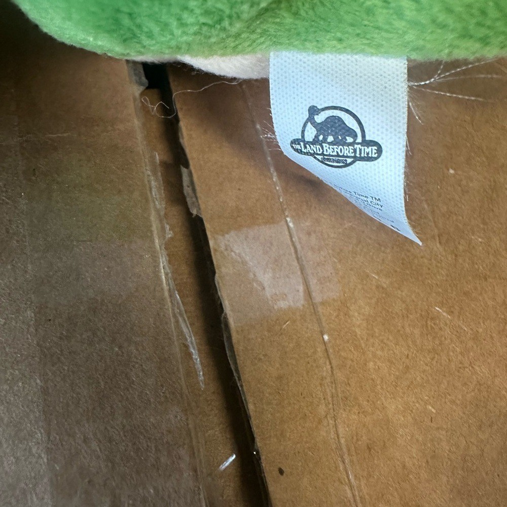 Land Before Time Green Dinosaur Plush