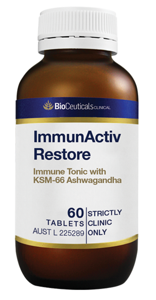 Bioceuticals ImmunActiv Restore 60 Tablets RRP $59.95