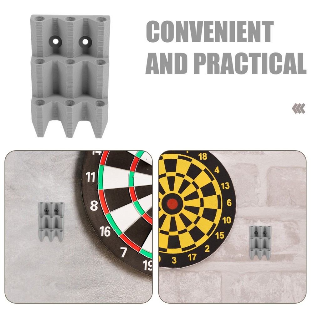 Dart Storage Rack Wall Mount Plastic Organizer Display Holder for