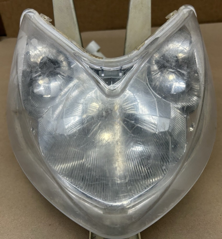 04-08 Arctic Cat DVX 400 Headlight Head Light Lens Frame Housing Socket PP2