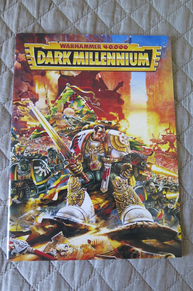 WARHAMMER 40,000 40K DARK MILLENIUM SC RULEBOOK CODEX GAMES WORKSHOP 1994