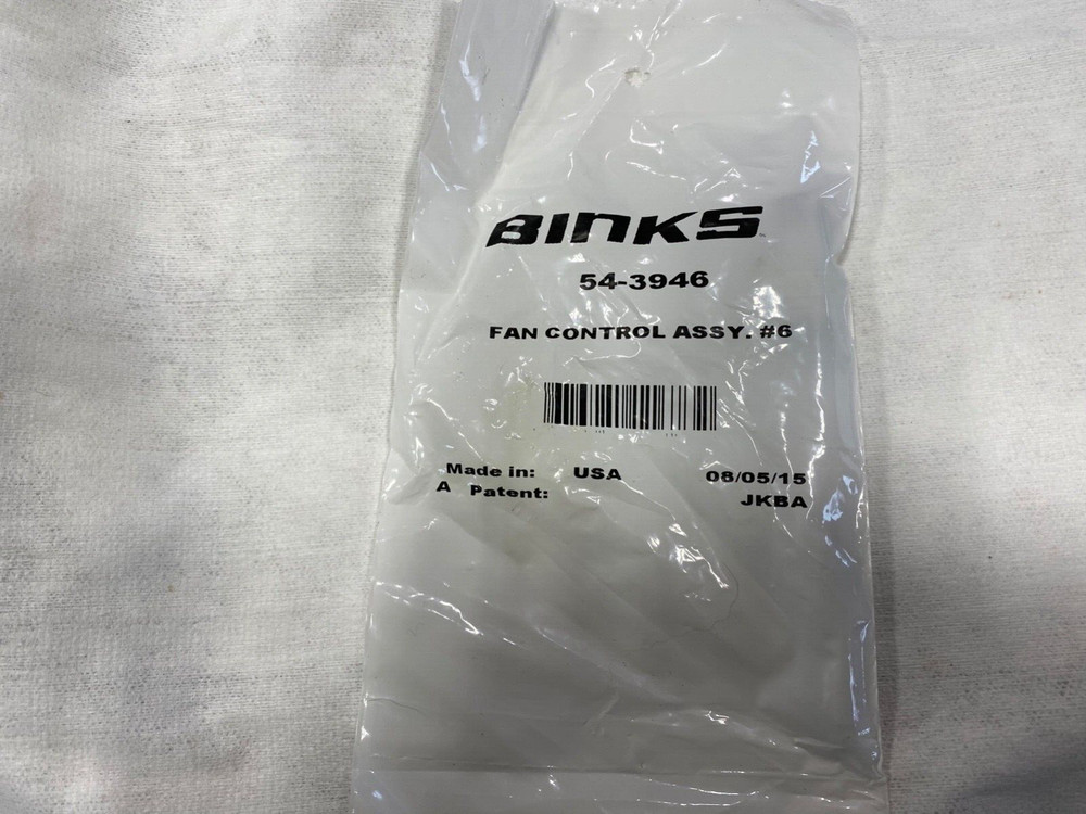 BINKS 54-3946 Fan Control Assembly #6