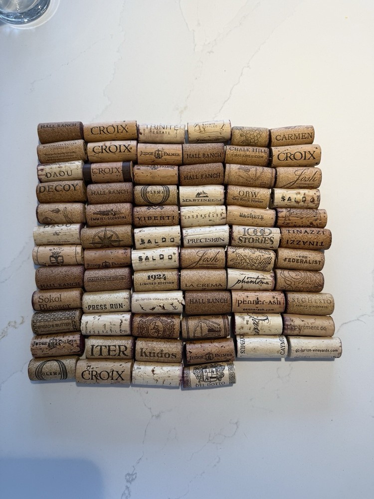 Lot Of 70 Wine Corks- Used