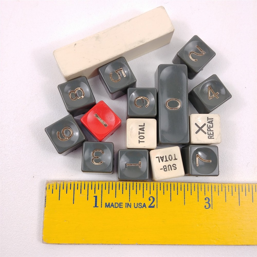 Smith Corona Electric Adding Machine E99 Replacement Numbers Steampunk Craft