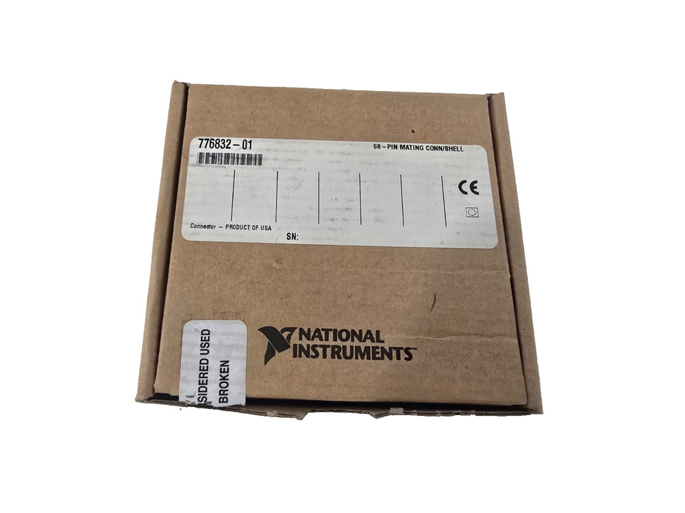 National Instruments NI 776832-01 68-pin mating conn shell
