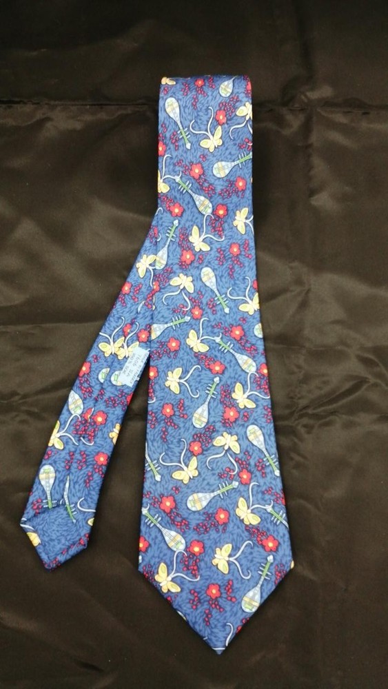 Hermes Blue Tie