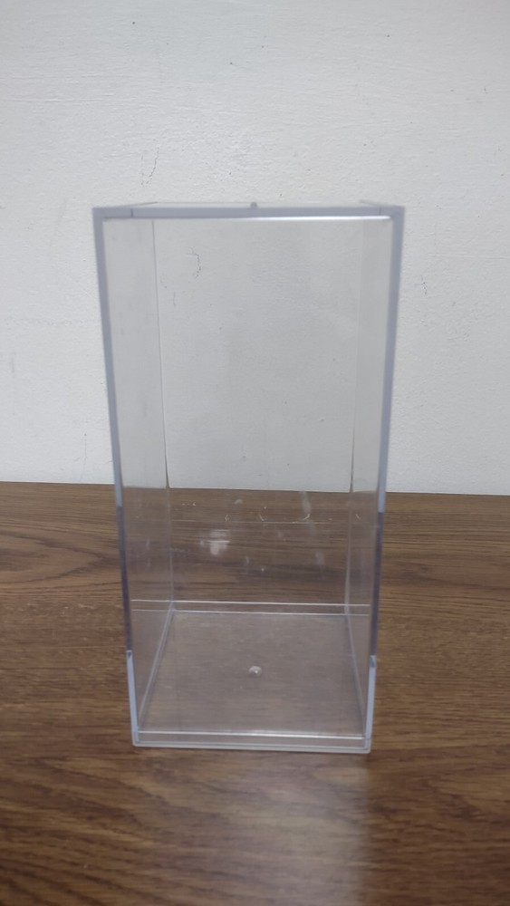 Clear Acrylic Display Case 8.5" X 4" X 4" Action Figures Beanie Babies