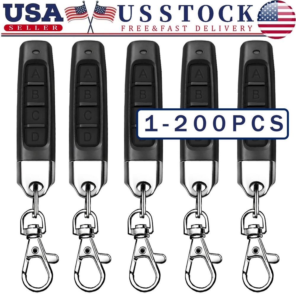 4IN1 Wireless Remote Control Duplicator 433MHz Remote Control Key Clone Copy