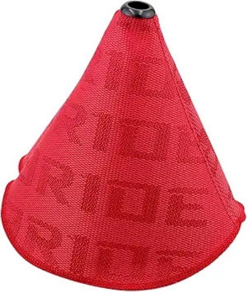 Universal Shift Boot Cover, Car Shift Knob Dust Cover, Fabric Shift Color: Red