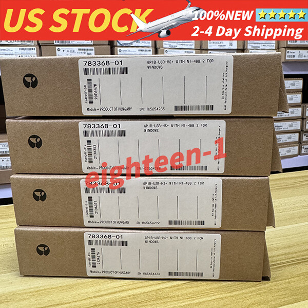 National Instruments GPIB-USB-HS+ IEEE 488 Controller Analyzer Brand New