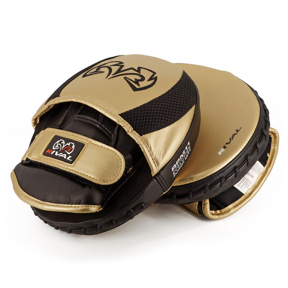 Rival Boxing RPM11 Evolution Punch Mitts - Gold