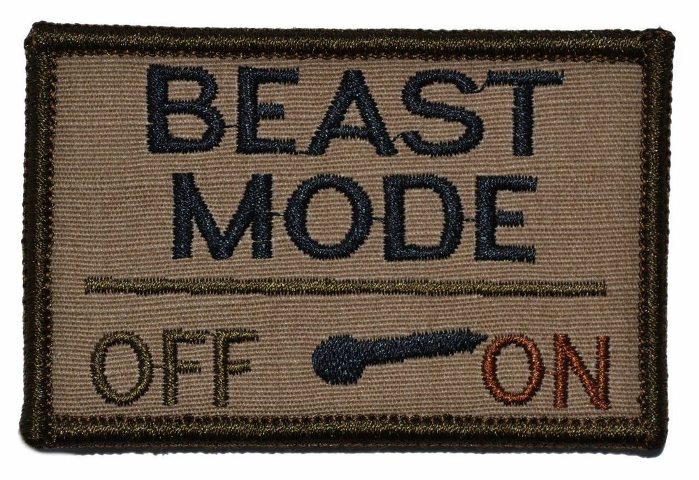 BEAST MODE Activated - 2x3 Patch