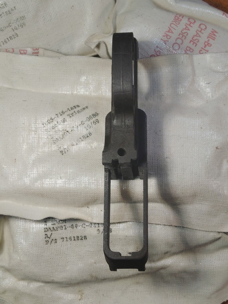 M1 Carbine Trigger Housing Type 6 Stripped USGI wrap Unopened