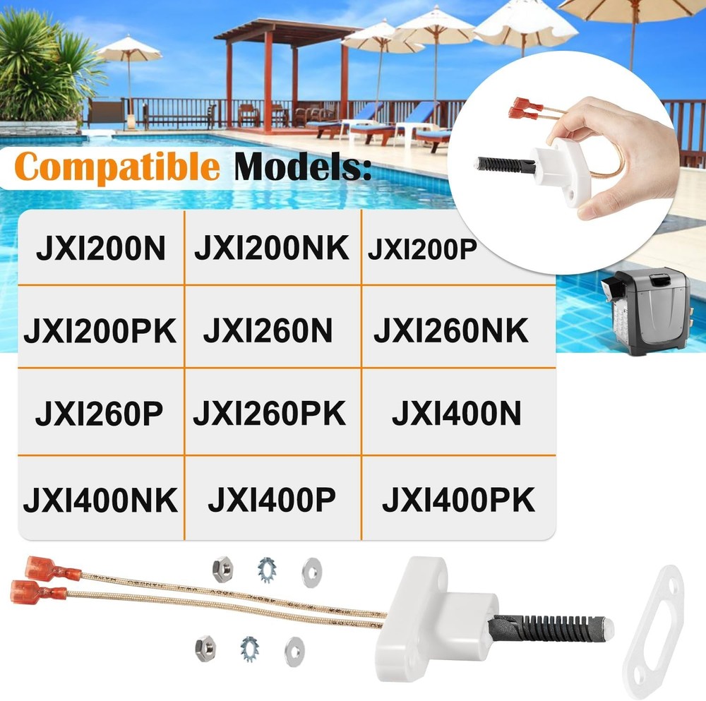R0457502 Hot Surface Ignitor Replacement Fit for Zodiac Jandy Legacy LRZE Pool
