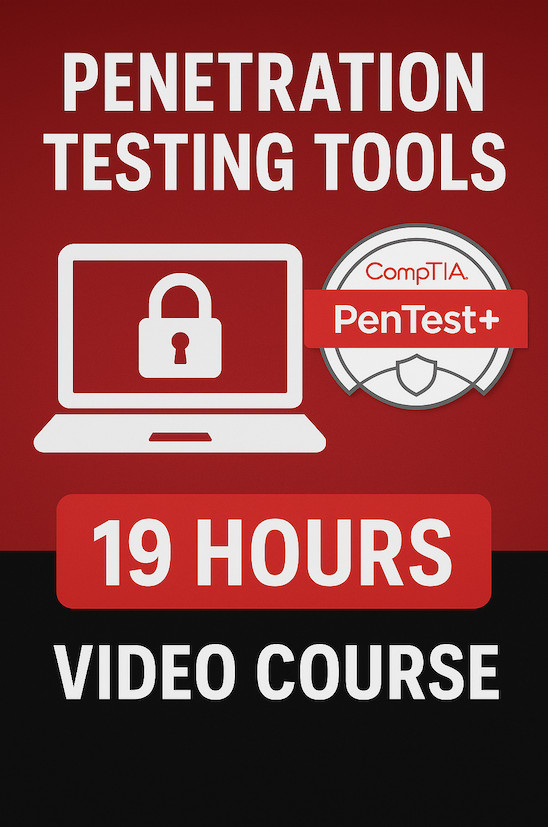 Penetration Testing Tools - Video Training tutorials CBT - 19 Hours
