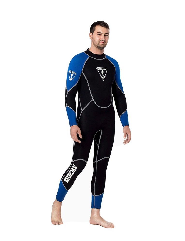 men rufting wet suit