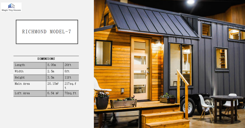 Tiny Home Hillcrest Catalog L19'.6" X W7'2"