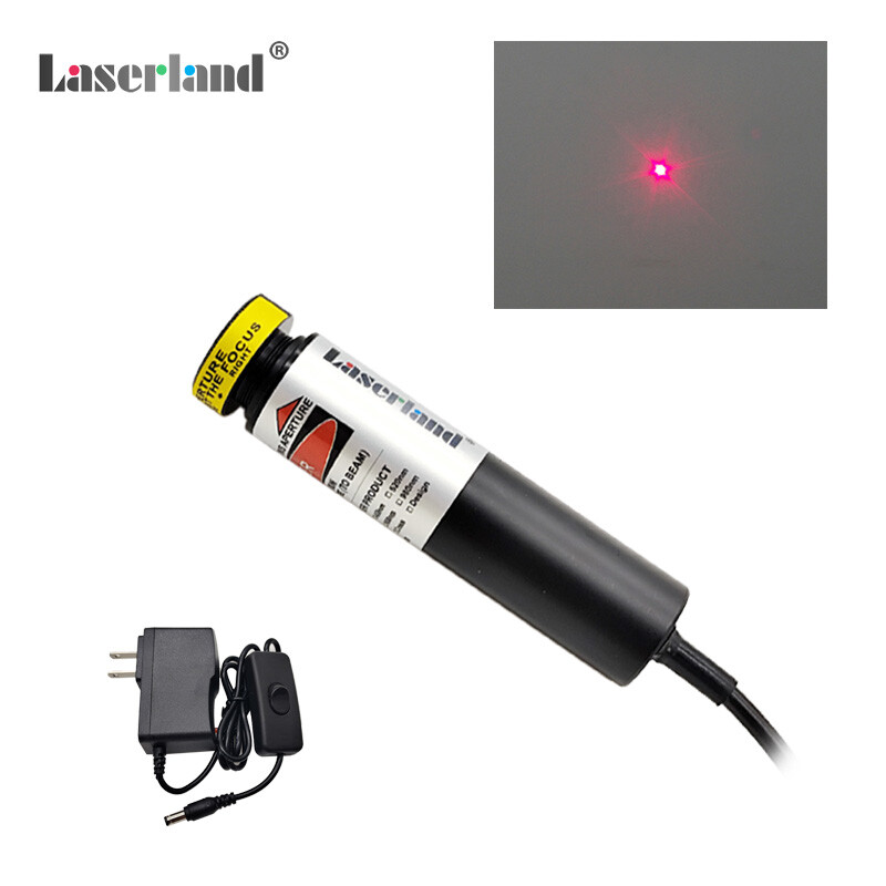 Focusable 650nm 200mW Red Laser Dot Module