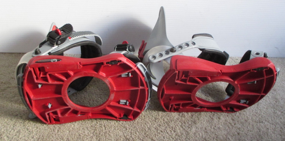 Vintage Division 23 Snowboard Bindings Size Medium