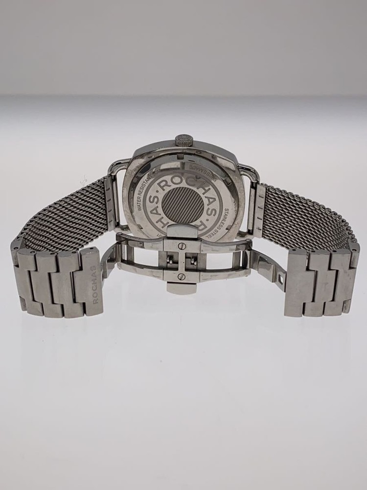 ROCHAS Quartz Watch Analog BLU SLV