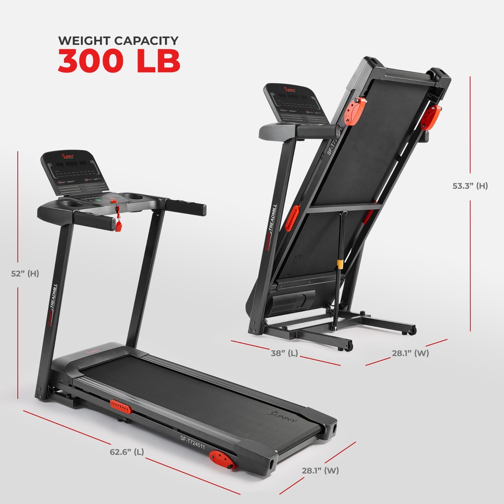 Active 300 Smart Incline Treadmill Wi-Fi Bluetooth Foldable Customizable Incline