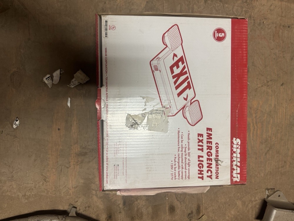 SIMKAR Exit Lighting Kit SCL12RW