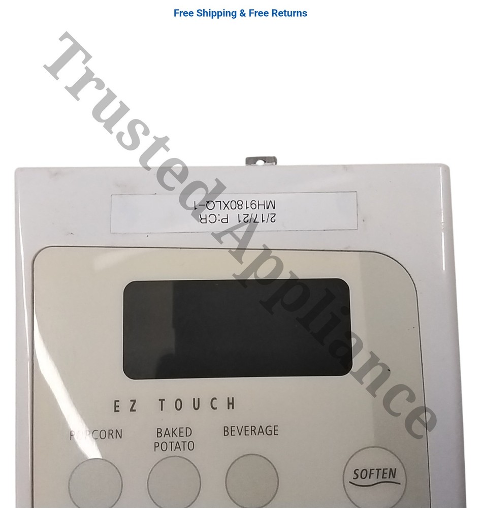 Microwave Control Panel Console 4619-648-13553 White white