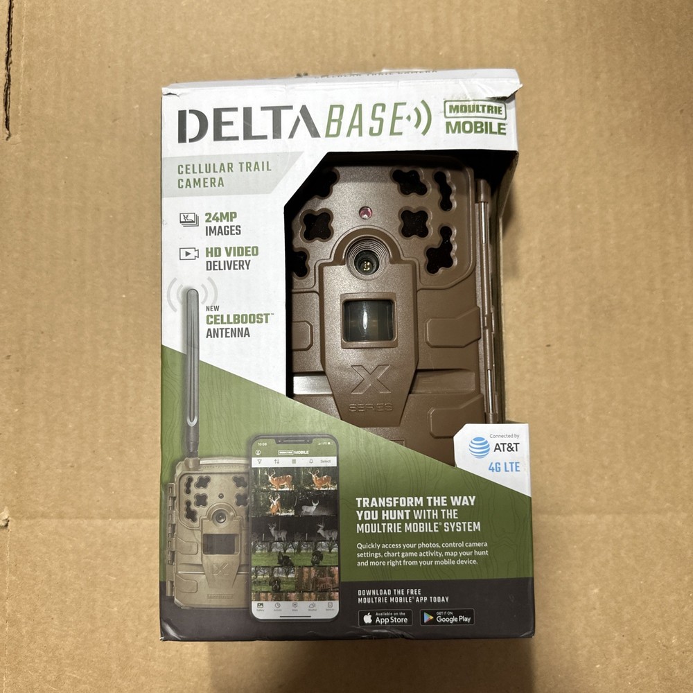 Moultrie MCG-14062 Trail Camera - Brown-Open Box