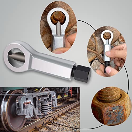 Nut Splitter Cracker, Metal Rusty Nut Separator, Heavy Duty Nut Breaker #1