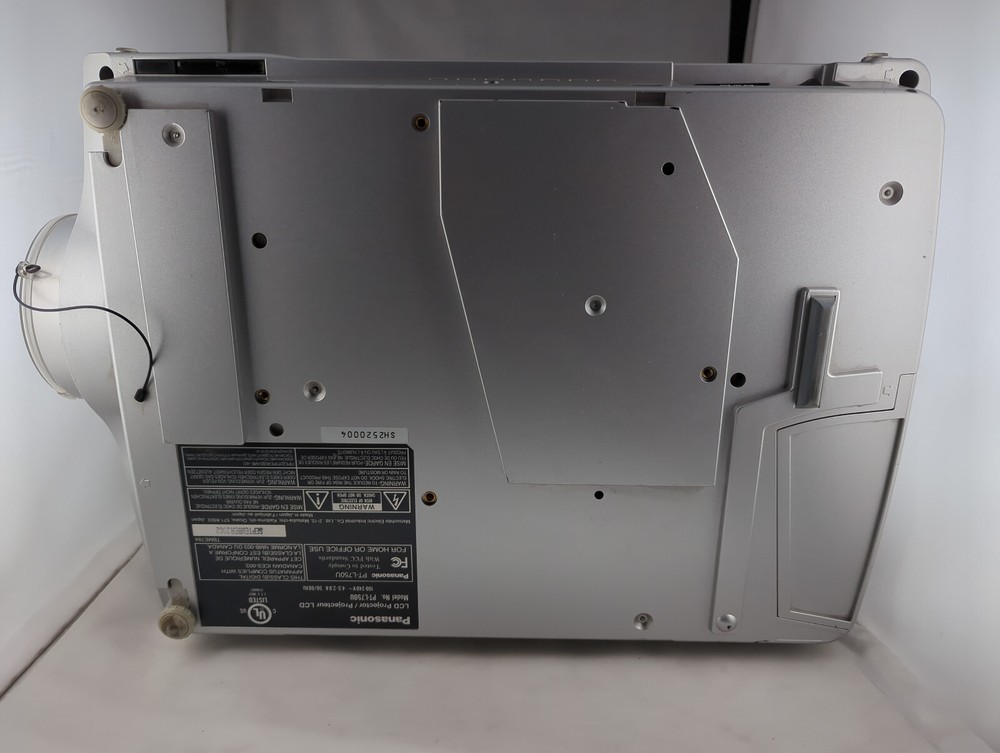 Vintage 2002 Panasonic Projector Model PT-L750U - Powers On and Displays