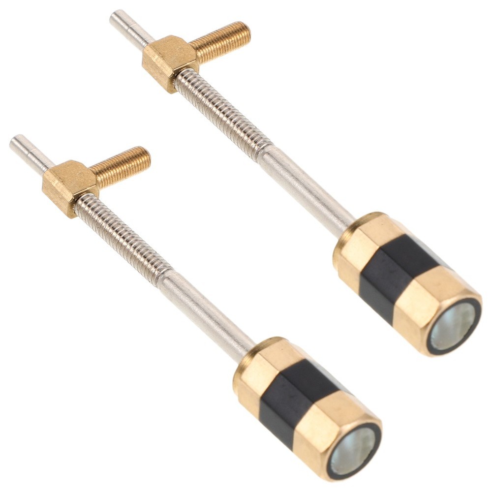 2 Pcs Practical Violin Bow Frog Screw Musical Equipment Accessory
