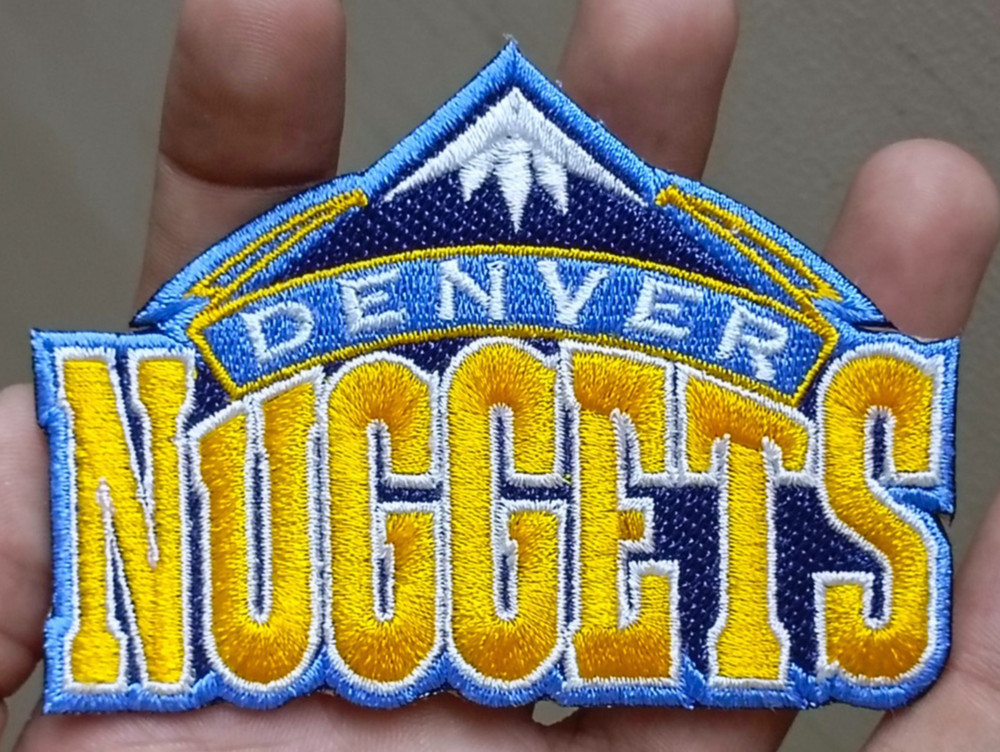 Denver Nuggets NBA Team Logo Iron On Patch - Sew Patch - Embroidered Patch