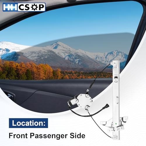 Front Right Passenger Side Power Window Regulator w/Motor Front Passenger Side