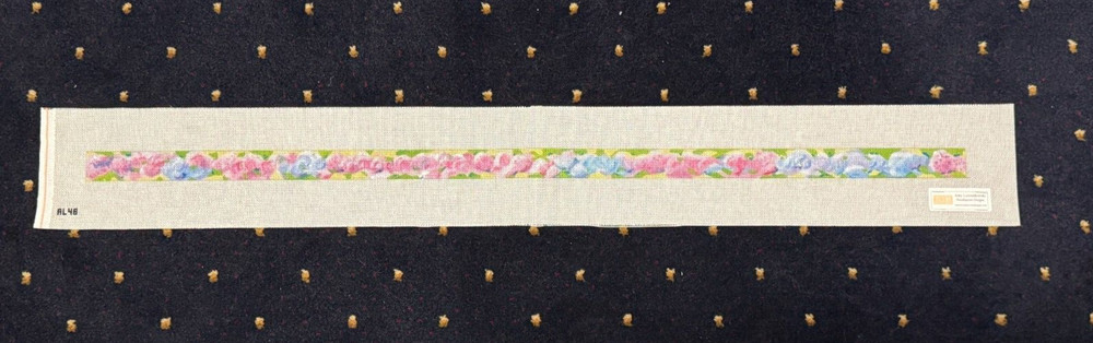 Floral Belt AL48 (Amy Lewandowski) Needlepoint Canvas