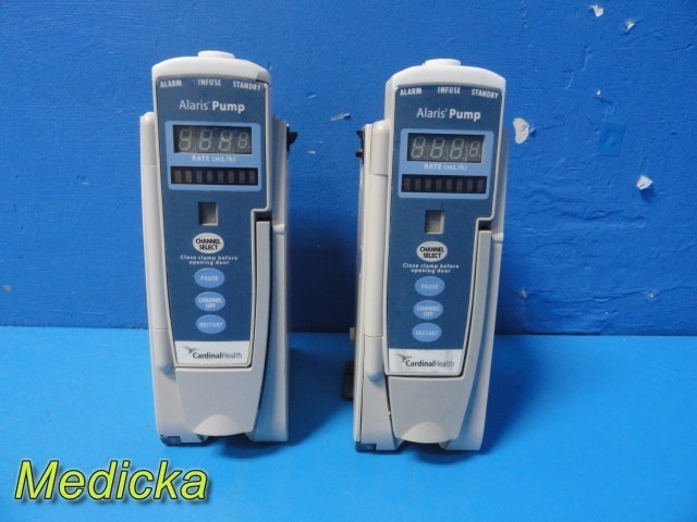 Dual 8100 Infusion Pump Modules | REF 12278595 | Powers On | Channel Error~38390